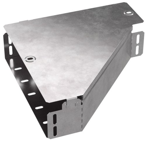 Переходник левый для лотка с крышкой Промрукав Стандарт 300х100х80 фото Переходник левый для лотка с крышкой Промрукав Стандарт 300х100х80 картинка